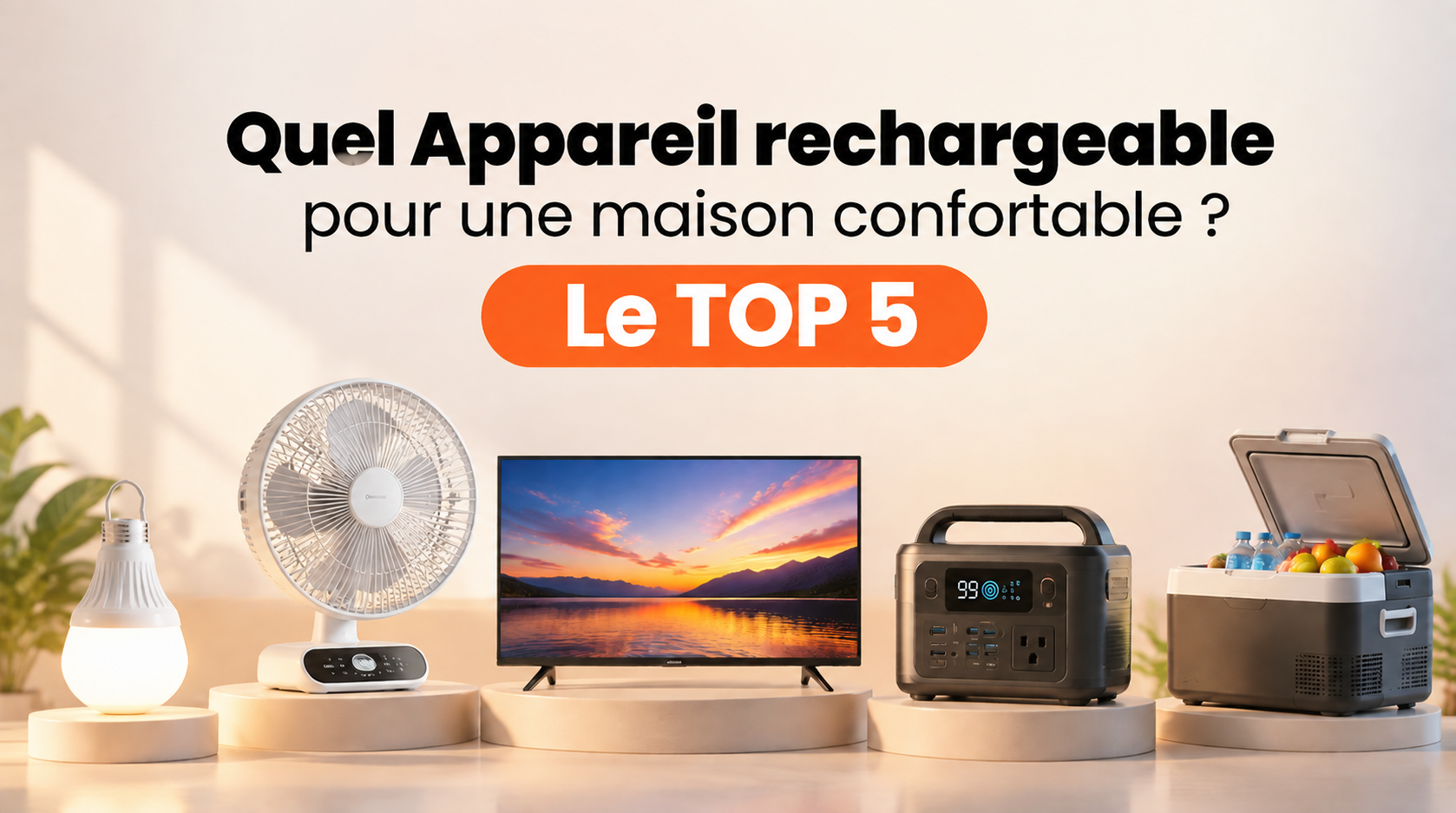 Top 5 Appareil rechargeable pour une maison confortable